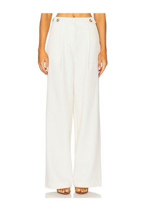 NICHOLAS Iman Pant in Ivory. Size 10. Also in 2, 4, 8.