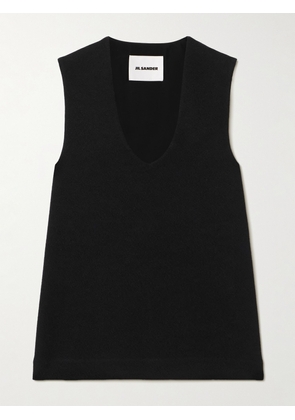 Jil Sander - Crepe Top - Black - DK34,DK36,DK38,DK40,DK42,DK44