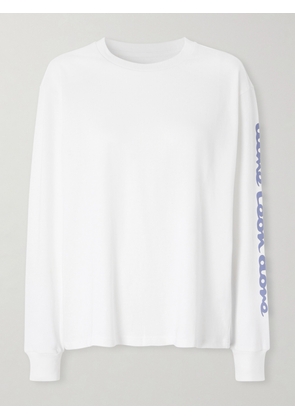 Aimé Leon Dore - Alpine Printed Cotton-jersey T-shirt - White - x small,small,medium