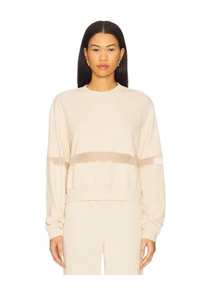 Michael Lauren Inacio Crop Crew Neck in Nude. Size M. Also in S, XS.