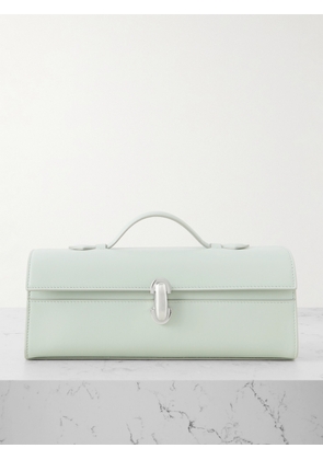 Savette - Slim Symmetry Leather Tote - Green - One size