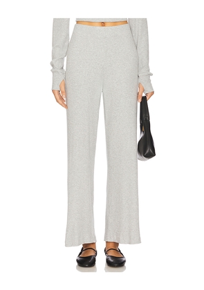 Michael Lauren Theoden Wide Leg Pant in Light Grey. Size L. Also in XS, XL.