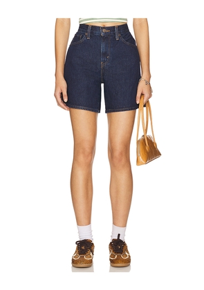 LEVI'S High Baggy Short in Blue. Size 25. Also in 28, 29, 30.