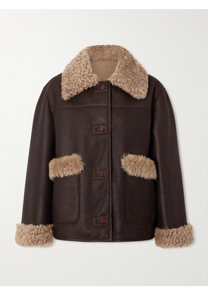 BALLY - Shearling Jacket - Brown - IT36,IT38,IT40,IT42,IT44,IT46,IT48
