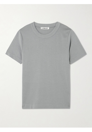 CDLP - Tencel™ Lyocell And Cotton-blend T-shirt - Gray - xx small,x small,small,medium,large