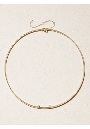 Yvonne Léon - Crapaud 9-karat Gold Diamond Choker - One size