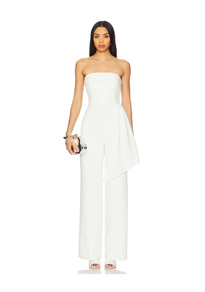 Lovers and Friends Daisy Jumpsuit in White. Size L. Also in XS, XXS, S, M, XL.