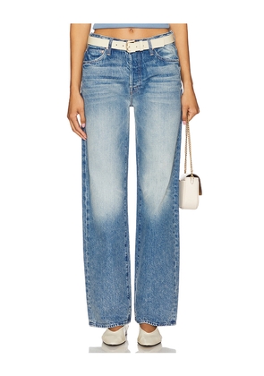 MOTHER Petite Lil' Dodger Button Sneak in Blue. Size 26P. Also in 28P, 29P, 30P.