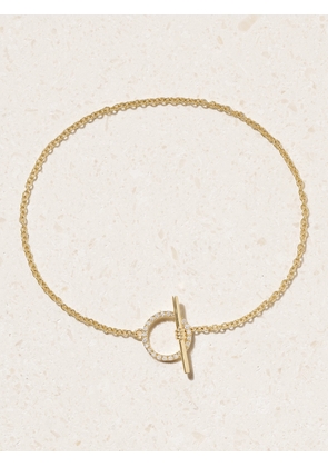 STONE AND STRAND - 14-karat Gold Diamond Bracelet - One size