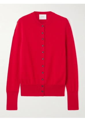 LISA YANG - Nellia Cashmere Cardigan - Red - 01,2
