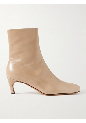 Proenza Schouler - Uma Leather Ankle Boots - Cream - IT37,IT38,IT38.5,IT39,IT39.5,IT40,IT40.5,IT41,IT42