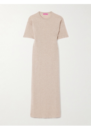 The Elder Statesman - Tranquility Cashmere Maxi Dress - White - x small,medium