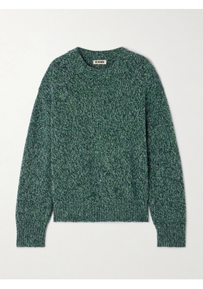 B SIDES - Wool Sweater - Green - x small,small,medium,large