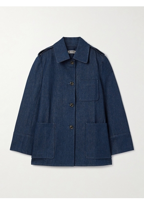 B SIDES - Tonne Denim Jacket - Blue - x small,small,medium,large