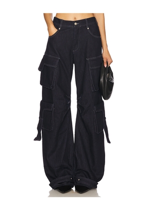 Mother of All Rae Denim Cargo in Navy. Size M. Also in XS.