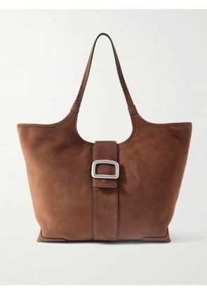 Roger Vivier - Grand Vivier Suede Tote - Brown - One size