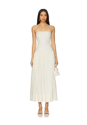 Lovers and Friends Kitty Maxi Dress in Cream. Size L. Also in M, S.