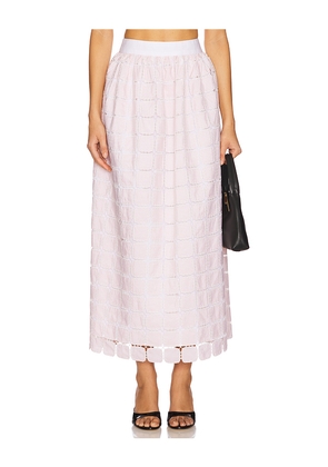 Maude Club Maggie Skirt in Blush. Size L. Also in S, XS, M, XL.