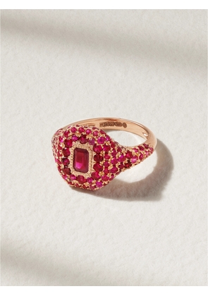 SHAY - 18-karat Rose Gold Ruby Ring - 3,4