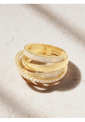 SHAY - Orbit 18-karat Gold Diamond Ring - 6,7
