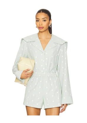 Maude Club Caspian Shirt in Green. Size L. Also in XS, M.