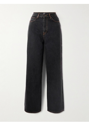 WARDROBE.NYC - Low-rise Boyfriend Jeans - Black - 24,25,26,27,28,29,30,31,32