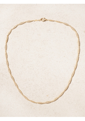 Ileana Makri - Grass Light Breeze 18-karat Gold Diamond Necklace - One size