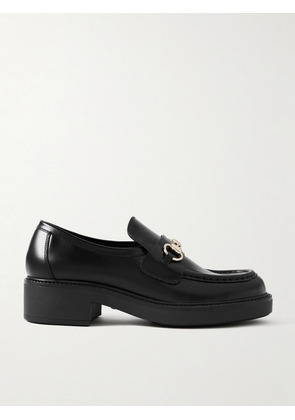 Gucci - Horsebit-detailed Leather Loafers - Black - IT34,IT34.5,IT35,IT35.5,IT36,IT36.5,IT37,IT37.5,IT38,IT38.5,IT39,IT39.5,IT40,IT40.5,IT41,IT41.5,IT42