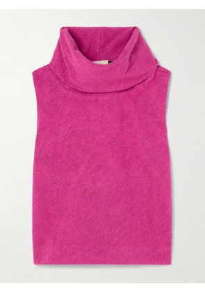 Marrakshi Life - Cotton Turtleneck Tank - Pink - xx small,x small,small,medium,large,x large