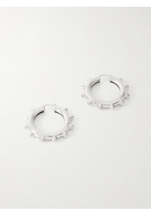 Jil Sander - Silver-tone Hoop Earrings - One size