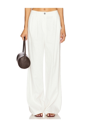 Lovers and Friends Jolene Pant in White. Size L. Also in XXS, XS, S, M, XL.