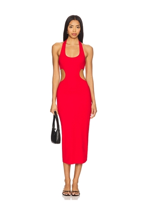 Lovers and Friends Alara Maxi Dress in Red. Size L. Also in M, S, XL, XS, XXS.