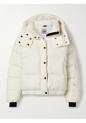 Perfect Moment - Polar Flare Hooded Down Ski Jacket - White - x small,small,medium,large