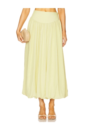NICHOLAS Zaira Bubble Midi Skirt in Sage. Size 0. Also in 2.