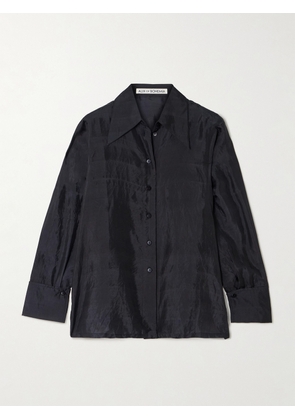 ALIX OF BOHEMIA - Dana Silk Shirt - Black - x small,small,medium,large,x large