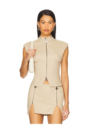 OW Collection Marley Top in Neutral. Size L. Also in M, S.