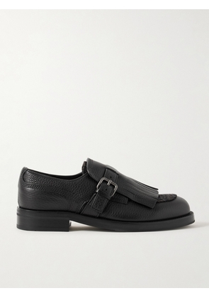 Church's - Piper Fringed Textured-leather Brogues - Black - IT35,IT35.5,IT36,IT36.5,IT37,IT37.5,IT38,IT38.5,IT39,IT39.5,IT40,IT40.5,IT41,IT41.5,IT42