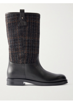Church's - Peyton Tweed And Leather Boots - Black - IT35,IT35.5,IT36,IT36.5,IT37,IT37.5,IT38,IT38.5,IT39,IT39.5,IT40,IT40.5,IT41,IT41.5,IT42
