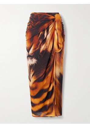 SKIMS - + Roberto Cavalli Pareo - Tiger Face - Multi - XXS-S,M-XL,2XL-4XL