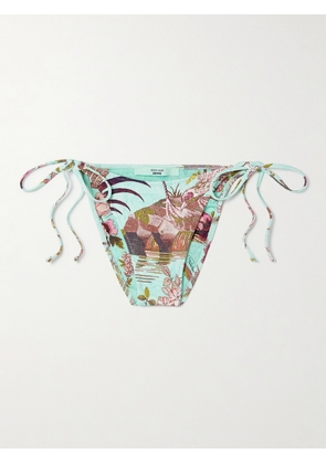 SKIMS - + Roberto Cavalli Signature Swim Dipped Tie Bottom - Fagianella - Multi - XXS,XS,S,M,L,XL,2XL