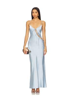 LIONESS x REVOLVE About A Girl Maxi in Baby Blue. Size L. Also in XXS, XS, S, M, XL, XXL.