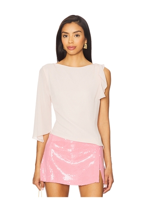 MORE TO COME Kiana Top in Blush. Size L. Also in S, M.