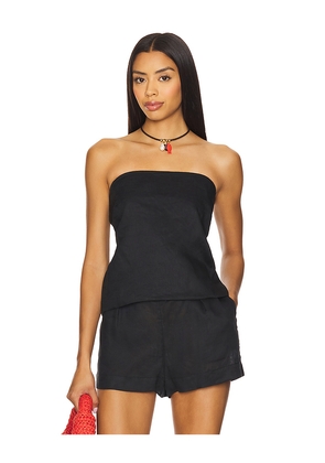 LSPACE Tessa Top in Black. Size L. Also in S, M.