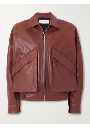 Magda Butrym - Leather Jacket - Brown - FR 34,FR 36,FR 38,FR 40,FR 42