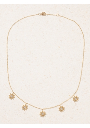 L’Atelier Nawbar - Five Star Seed 18-karat Gold Diamond Necklace - One size