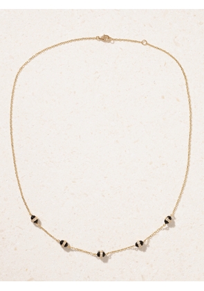 L’Atelier Nawbar - Atoms 18-karat Gold, Enamel And Diamond Necklace - One size
