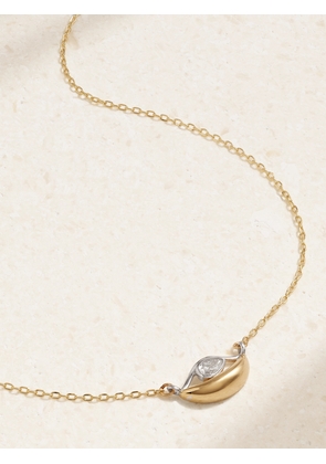 L’Atelier Nawbar - Salvatore 18-karat Yellow And White Gold Diamond Necklace - One size