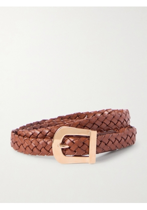 Gabriela Hearst - Marija Woven Leather Belt - Brown - XS,S,M,L