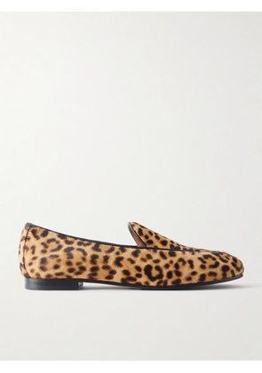 Aquazzura - Leopard-print Calf Hair Loafers - Animal print - IT36,IT36.5,IT37,IT37.5,IT38,IT38.5,IT39,IT39.5,IT40,IT40.5,IT41,IT41.5,IT42