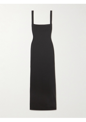 Solace London - Joni Stretch-crepe Maxi Dress - Black - UK 4,UK 6,UK 8,UK 10,UK 12,UK 14,UK 16